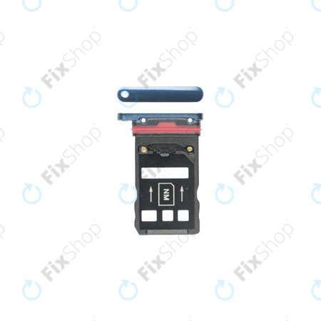 Huawei Mate 20 Pro - SIM Adapter (Midnight Blue) - 51661KCS Genuine Service Pack