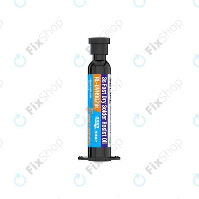 Relife RL-UVH902BL - UV Keményíthető Forrasztómaszk - 10ml (Fekete)