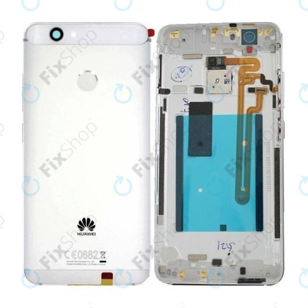 Huawei Nova CAN-L11 - Akkumulátor fedőlap (Mystic Silver) - 02350YWH Genuine Service Pack