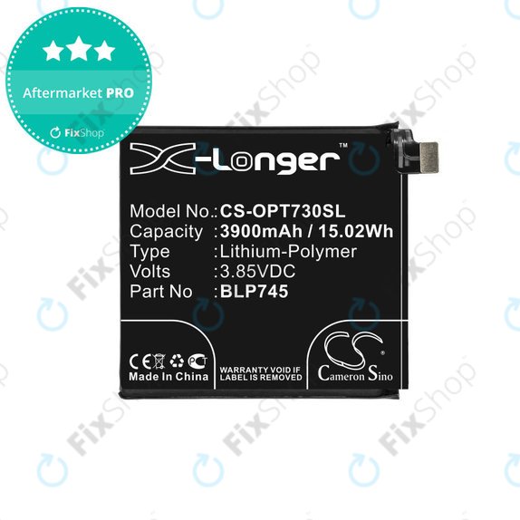 OnePlus 7T Pro - Akkumulátor BLP745 3900mAh HQ