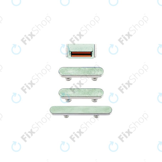 Apple iPhone 13 Pro, 13 Pro Max - Oldalgombok (Alpine Green)