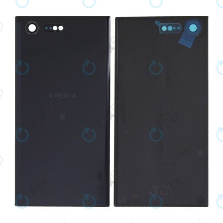 Sony Xperia X Compact F5321 - Akkumulátor Fedőlap (Universe Black) - 1301-7541 Genuine Service Pack