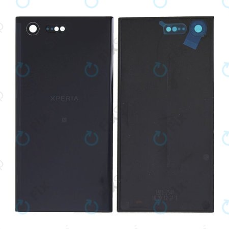 Sony Xperia X Compact F5321 - Akkumulátor Fedőlap (Universe Black) - 1301-7541 Genuine Service Pack