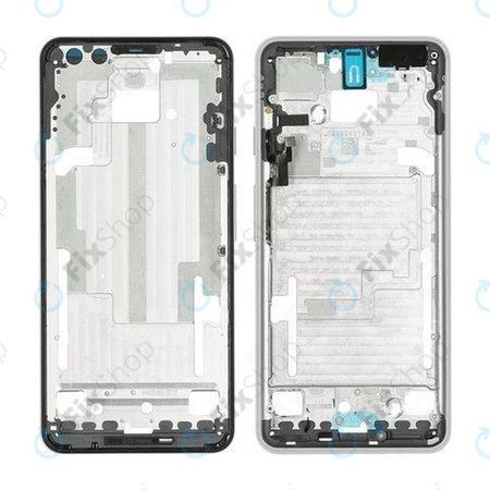 Google Pixel 3 - Előlapi Keret (Just Black)