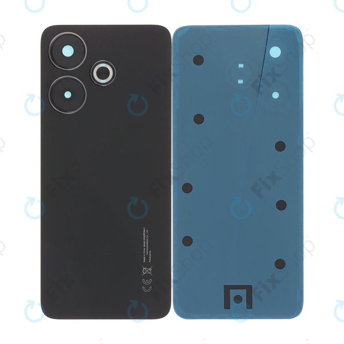 Xiaomi Redmi 13 24049RN28L - Akkumulátor Fedőlap Komplett (Midnight Black)