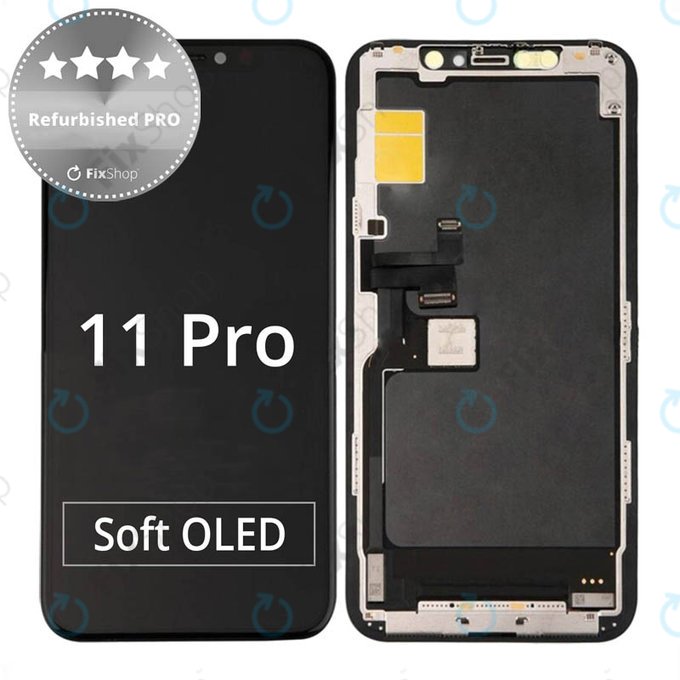 Apple iPhone 11 Pro - LCD Kijelző + Érintőüveg + Keret Refurbished PRO