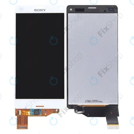 Sony Xperia Z3 Compact D5803 - LCD Kijelző + Érintőüveg (White) TFT