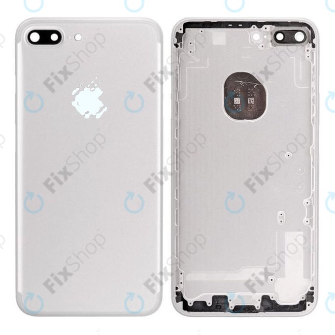 Apple iPhone 7 Plus - Hátsó Ház (Silver)