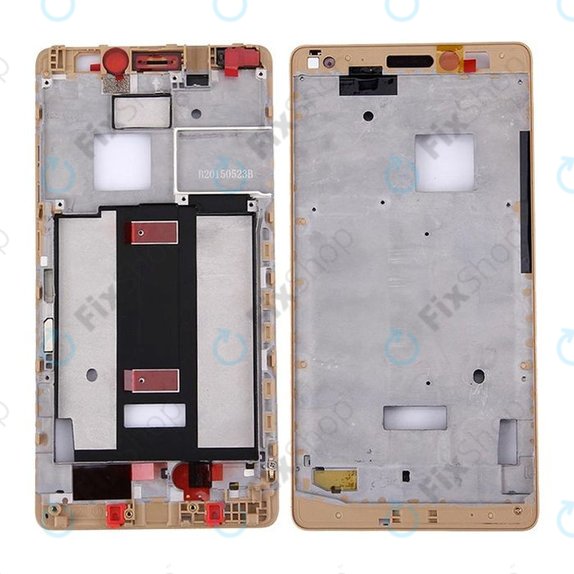Huawei Mate S - Előlapi Keret (Rózsaszín)