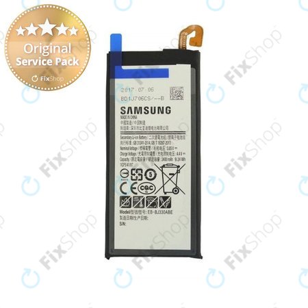 Samsung Galaxy J3 J330F (2017) - Akkumulátor EB-BJ330ABE 2400mAh - GH43-04756A Genuine Service Pack