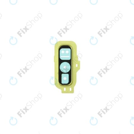 Samsung Galaxy S10e G970F - Hatsó Kamera Lencse Keret (Canary Yellow)