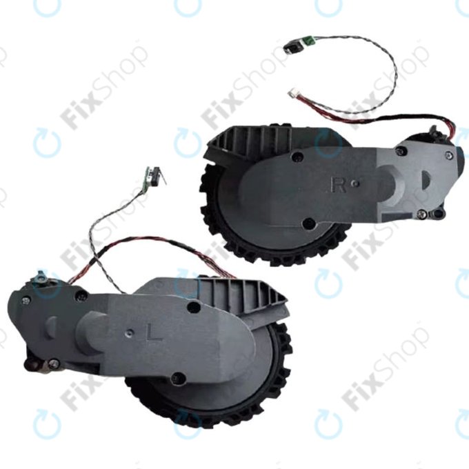 Xiaomi Roborock S8-series, Q5-series, Q8-series - Bal és Jobb Kerék Motorral (Szürke)