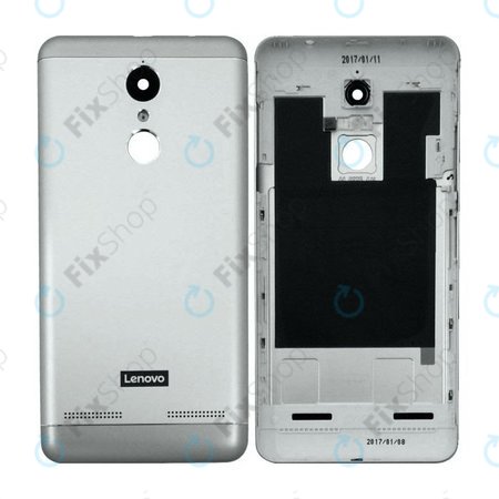 Lenovo K6 Power K33a42 - Akkumulátor Fedőlap + csúszik Kamery (Szürke)