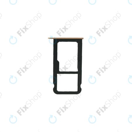 Huawei P10 Lite - SIM Adapter (Gold) - 51661EPG Genuine Service Pack
