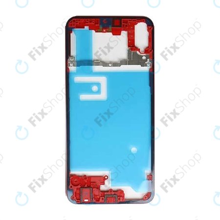 Huawei Honor 8X, 9X Lite - Hátsó műanyag keret (Red) - 02352EEQ Genuine Service Pack