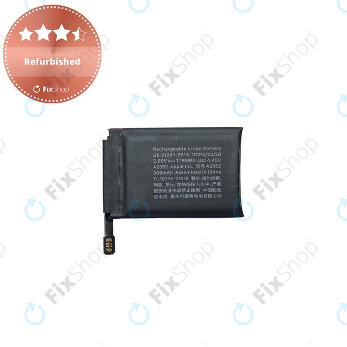 Apple Watch 7 45mm - Akkumulátor A2552 309mAh Refurbished