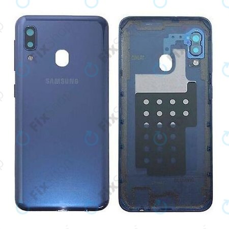 Samsung Galaxy A20e A202F - Akkumulátor Fedőlap (Blue) - GH82-20125C Genuine Service Pack