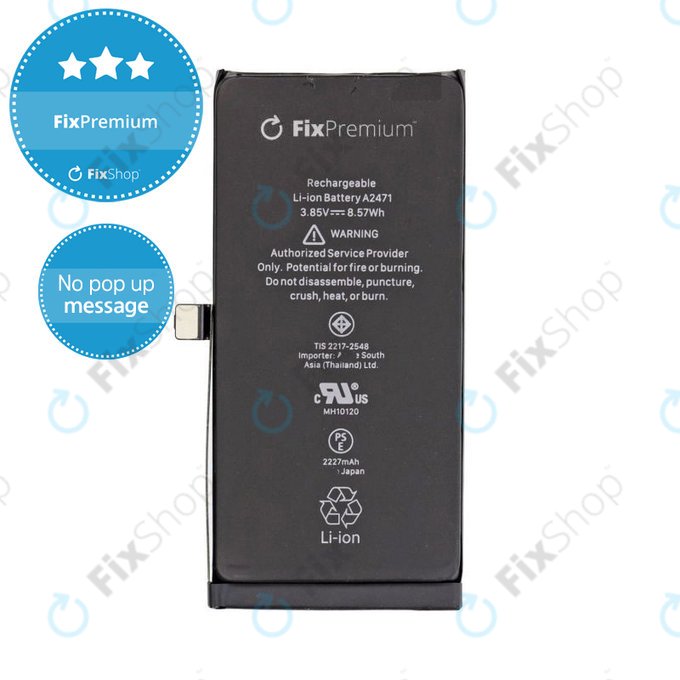 Akkumulátor iPhone 12 Mini, 2227mAh, DIAGNOSTIC