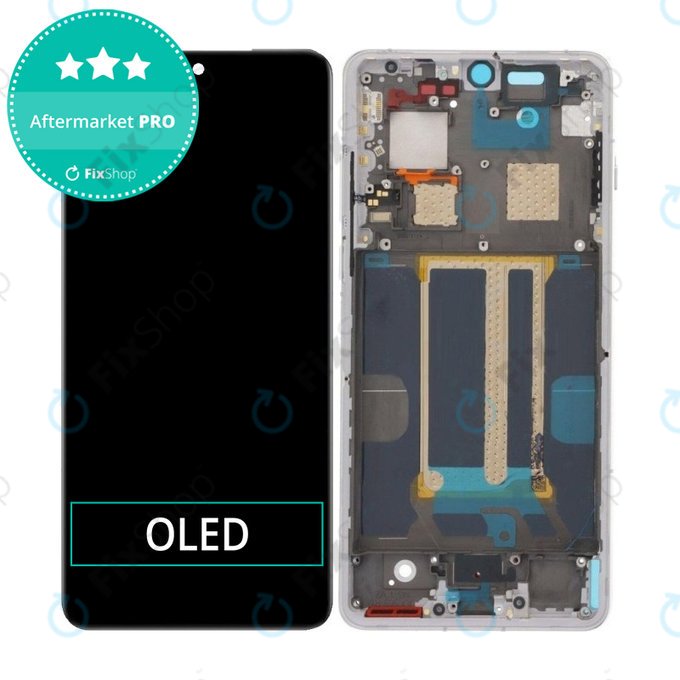 OnePlus 13 5G CPH2655 - LCD Kijelző + Érintőüveg + Keret (Black) OLED