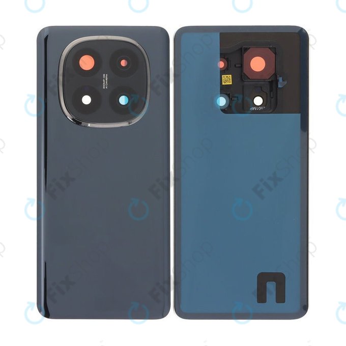 Xiaomi Redmi Note 14 Pro+ 5G 24094RAD4G - Akkumulátor Fedőlap Komplett (Midnight Black)