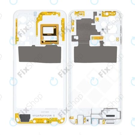 Samsung Galaxy A23 A236B - Középső Keret (Awesome White) - GH98-47823B Genuine Service Pack