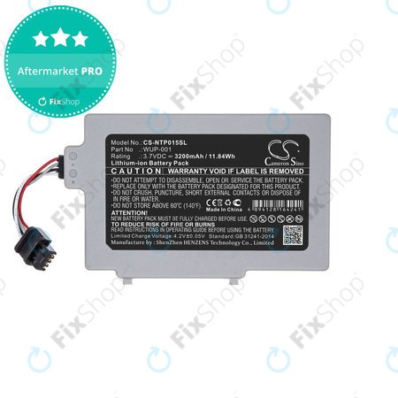 Akkumulátor Nintendo Wii U GamePad, 3200mAh, Li-Ion, 3.7V, WUP-001, HQ