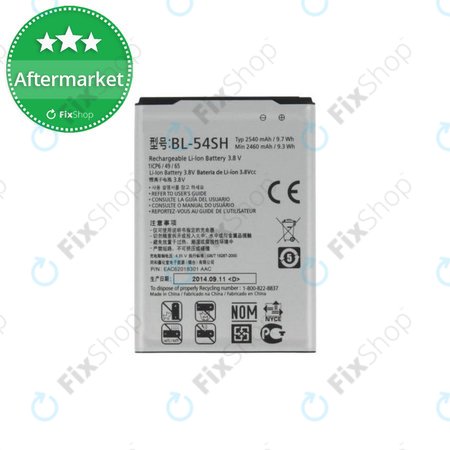 LG G3 S D722, L90 D405, Bello - Akkumulátor BL-54SH 2540mAh