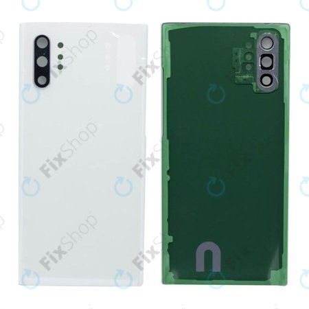 Samsung Galaxy Note 10 Plus N975F - Akkumulátor Fedőlap (Aura White)