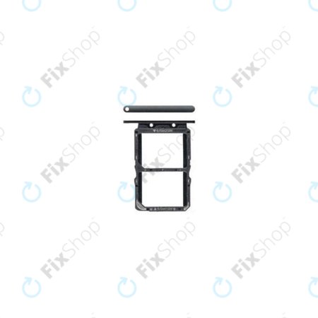 Huawei Honor View 20 - SIM Adapter (Midnight Black) - 51661MJU Genuine Service Pack