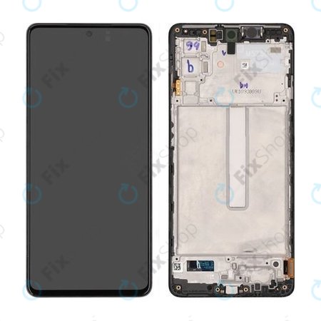 Samsung Galaxy M30s M307F - LCD Kijelző + Érintőüveg + Keret GH82-21266A Genuine Service Pack