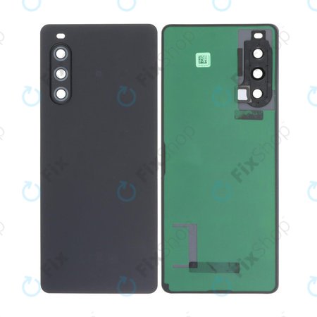 Sony Xperia 10 V - Akkumulátor Fedőlap (Black)