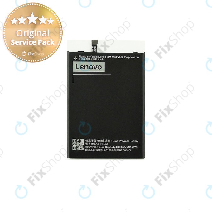 Lenovo K4 Note A7010a48 - Akkumulátor BL256 3300mAh - SB18C02656 Genuine Service Pack
