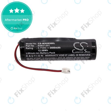 Akkumulátor WAHL Beretto Black Stealth, Chrome, 3400mAh, Li-Ion, 3.7V, 93837-001, HQ