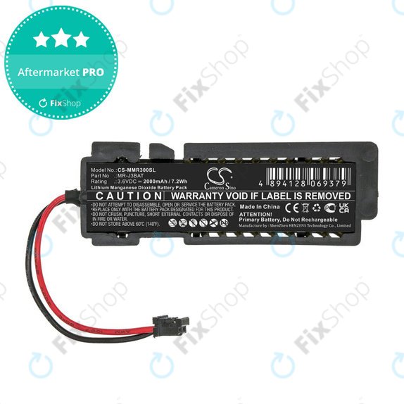 Akkumulátor Mitsubishi Melservo MR-J3, 2000mAh, Li-MnO2, 3.6V, MR-J3BAT, HQ