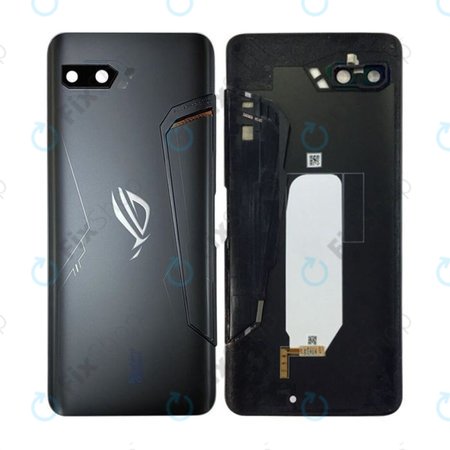 Asus ROG Phone 2 ZS660KL - Akkumulátor Fedőlap (Black) - 90AI0011-R7A050 Genuine Service Pack