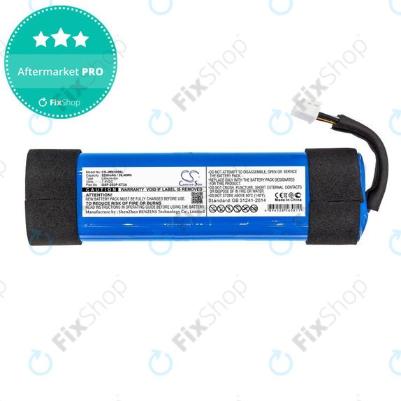 Akkumulátor JBL Xtreme 3, 5200mAh, Li-Ion, 7.4V, GSP-2S2P-XT3A, HQ