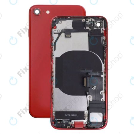 Apple iPhone SE (3rd Gen 2022) - Hátsó Ház (Red)