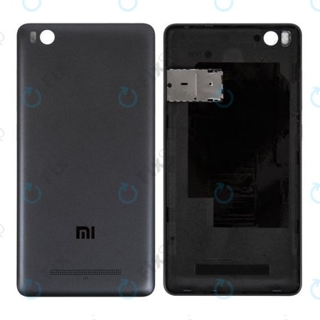 Xiaomi Mi4c - Akkumulátor Fedőlap (Black)