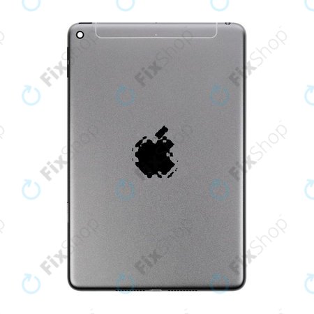 Apple iPad Mini 5 - Hátsó Ház 4G Verzió (Space Gray)