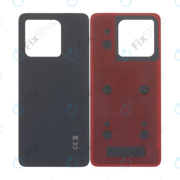 Xiaomi 14T 2406APNFAG - Akkumulátor Fedőlap (Titan Black)