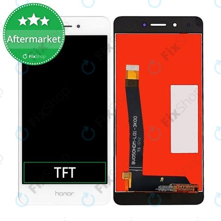 Huawei Nova Smart, Enjoy 6s, Honor 6c - LCD Kijelző + Érintőüveg (White) TFT