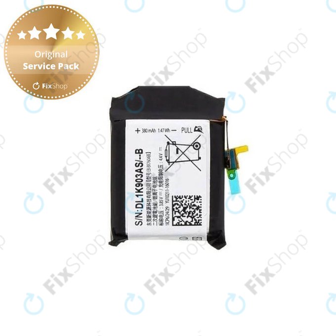 Samsung Gear S3 Frontier R760, R765, Classic R770 - Akkumulátor EB-BR760ABE 380mAh - GH43-04699A Genuine Service Pack