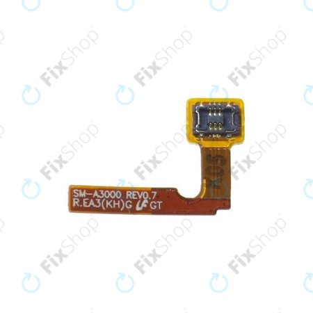 Samsung Galaxy A3 A300F - Bekapcsoló Gomb Flex Kábeleke - GH96-07716A Genuine Service Pack