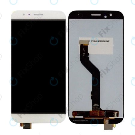 Huawei G8 - LCD Kijelző + Érintőüveg (White) OEM