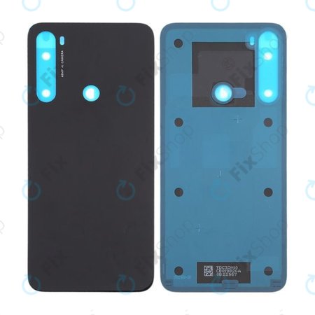 Xiaomi Redmi Note 8 - Akkumulátor Fedőlap (Space Black)