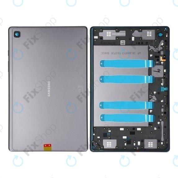 Samsung Galaxy Tab A7 10.4 LTE T505 - Akkumulátor Fedőlap (Dark Gray) - GH81-19739A, GH81-22616A Genuine Service Pack