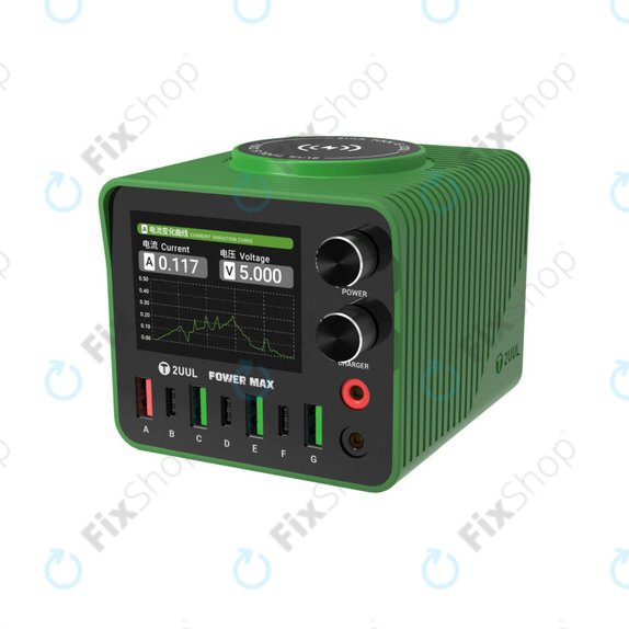 200W-os többportos töltőállomás, 2UUL PC01