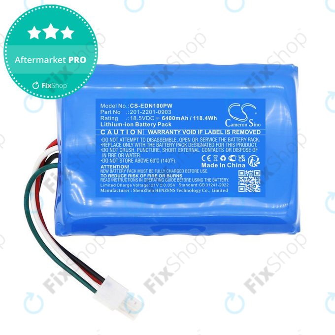Akkumulátor Ecovacs BAIZE, G1-800, GX-600, GOAT G1, 6400mAh, Li-Ion, 18.5V, 201-2201-0903, HQ