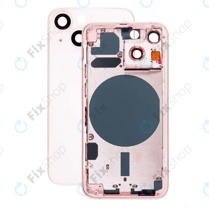 Apple iPhone 13 Mini - Hátsó Ház (Pink)