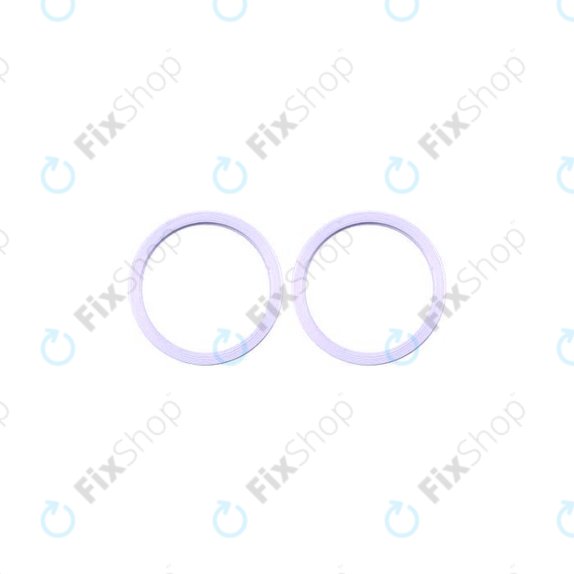 Apple iPhone 11, 12, 12 Mini - Hatsó Kamera Lencse Keret (Purple) - 2db